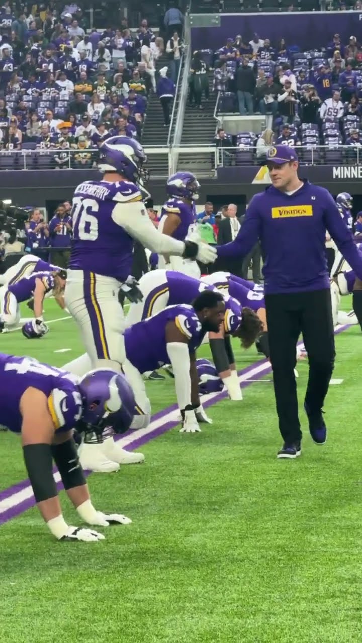 Kevin O'Connell getting the guys ready ?